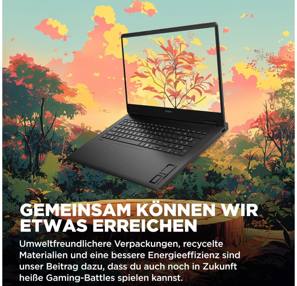 Shadow Black HP Omen 17-db0096ng Gaming Notebook - AMD Ryzen™ 9 8945HS - 32GB - 1 TB SSD - NVIDIA® GeForce RTX™ 4060.7