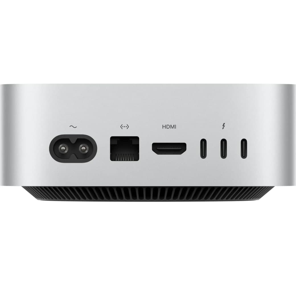 Silver Mac Mini - Apple M4 Chip 16GB Memory 256GB SSD - Integrated 10-core GPU.2