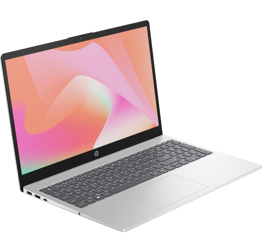 Natural Silver HP 15-fd1053ng Laptop - Intel® Core™ 3-100U - 8GB - 512GB - Intel® Arc.2