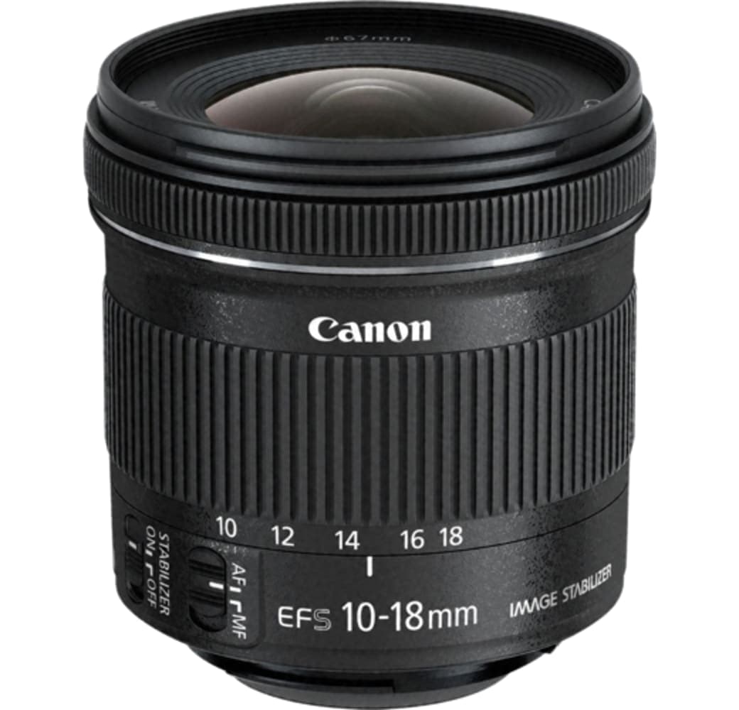 Weiß Canon EF-S 10-18mm f/4.5-5.6 IS STM.1