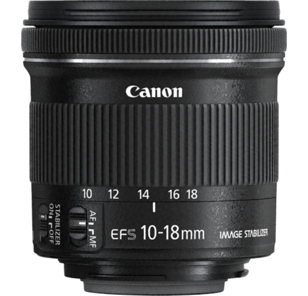 Weiß Canon EF-S 10-18mm f/4.5-5.6 IS STM.2