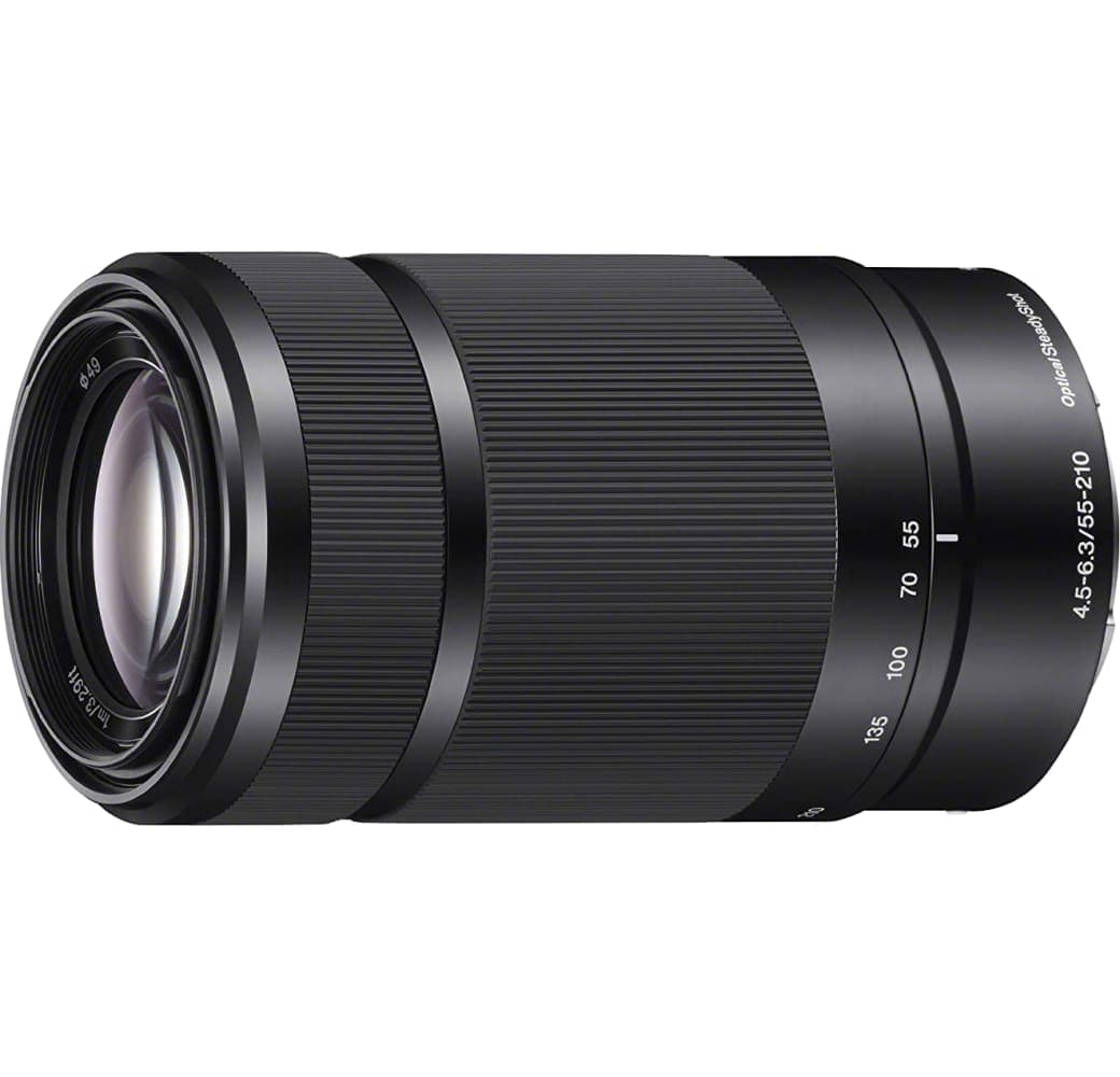 Schwarz Sony SEL 55-210mm F/4,5-6.3.1