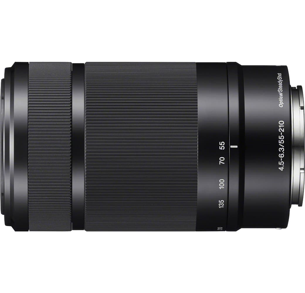 Schwarz Sony SEL 55-210mm F/4,5-6.3.3