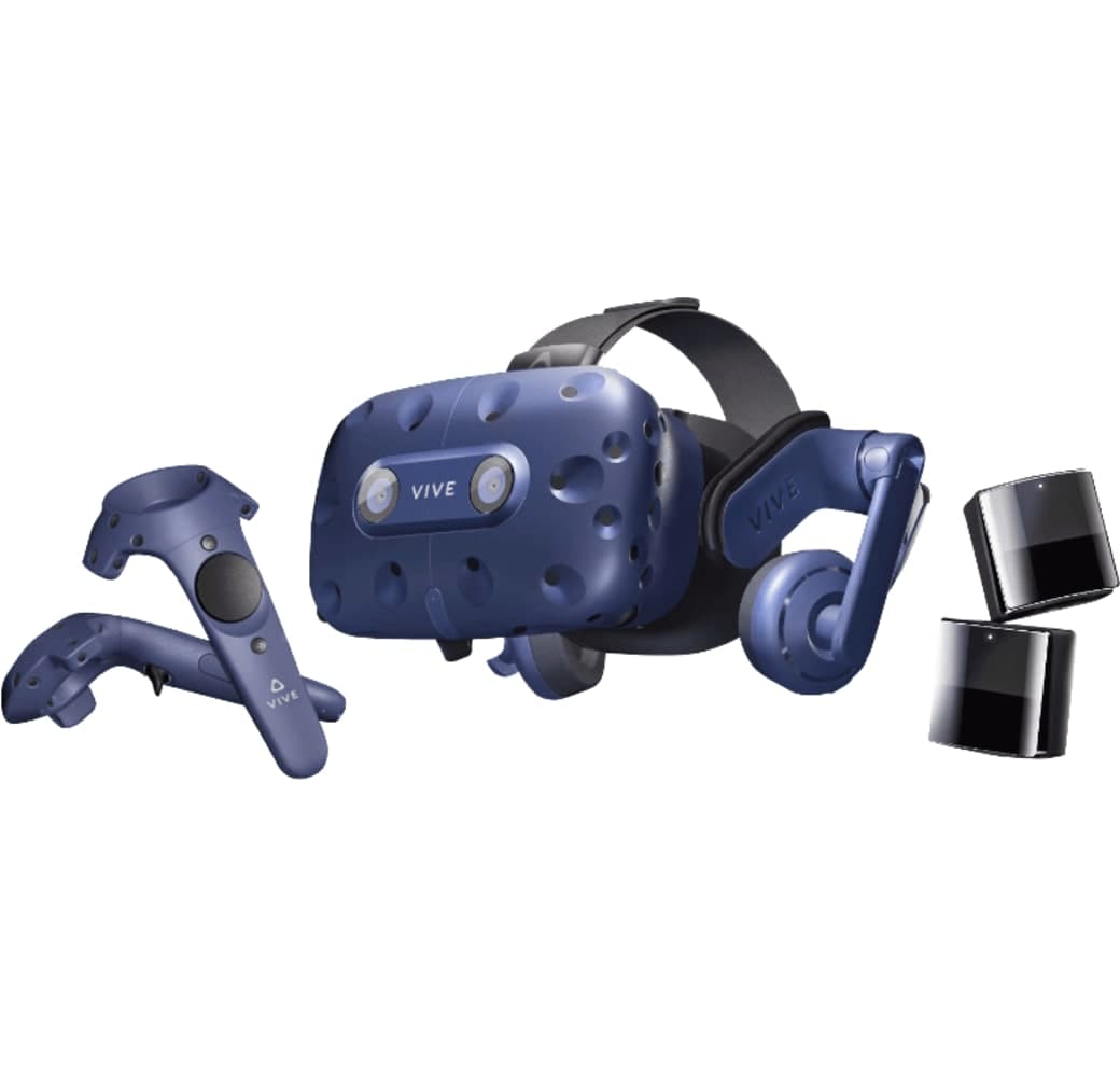 Blue HTC Vive Pro Full Kit VR Headset.3