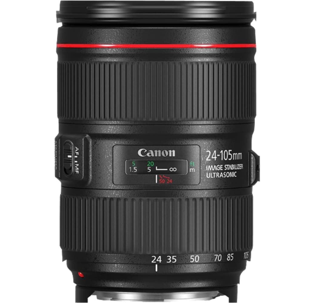 Negro Canon lens EF 24-105MM f/4 L IS II USM.1