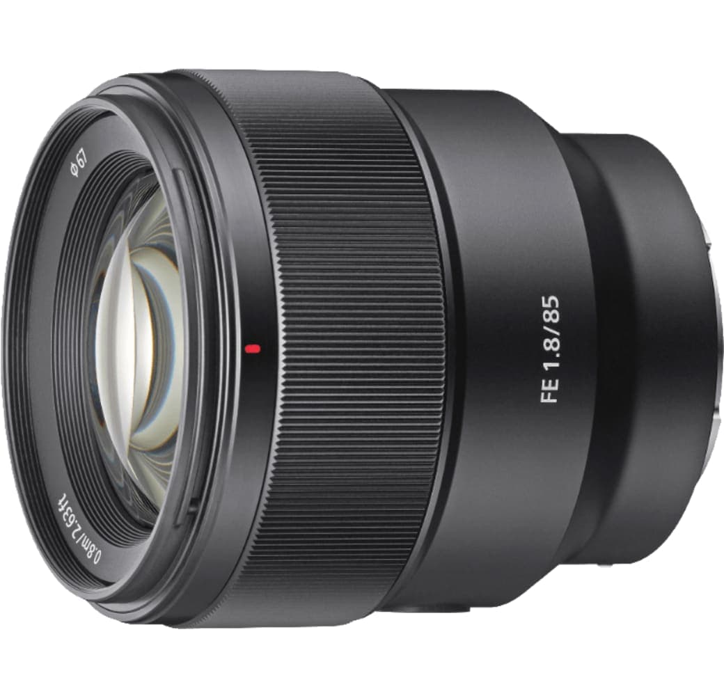 Schwarz Sony FE 85mm f/1.8.1
