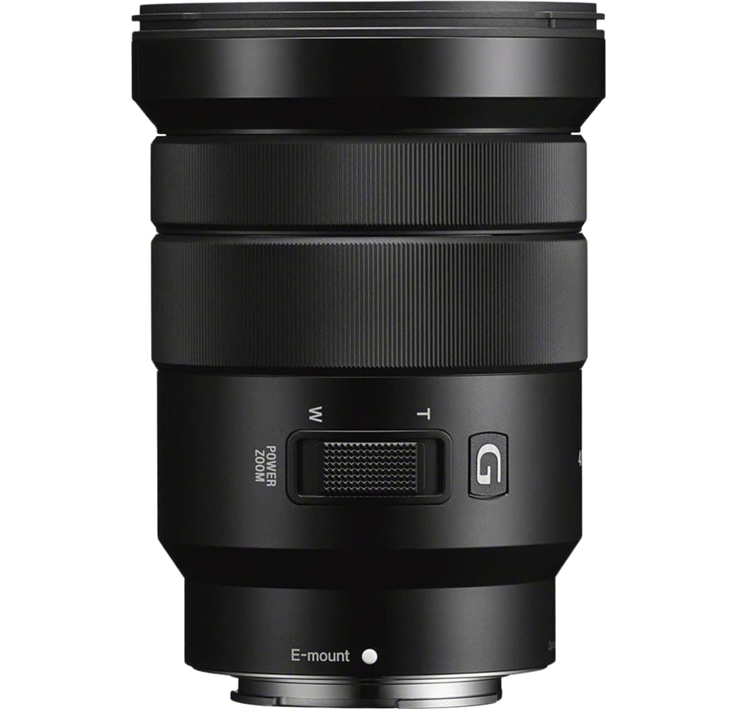 Black Sony 18-105mm f/4 G PZ OSS, E-Mount.2