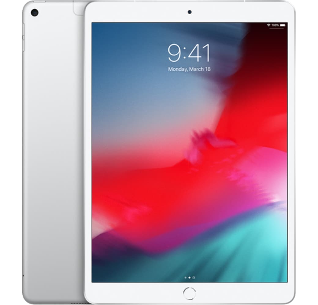 Silver Apple iPad Air Wi-Fi + Cellular (2019).1