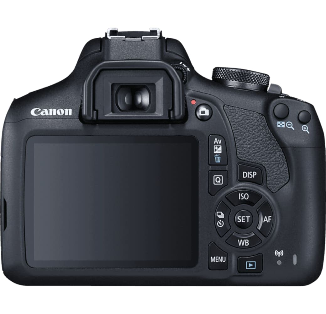 Schwarz Canon EOS 2000D Systemkamera, mit Objektiv EF-S 18-55mm f/3.5-5.6 IS II.4