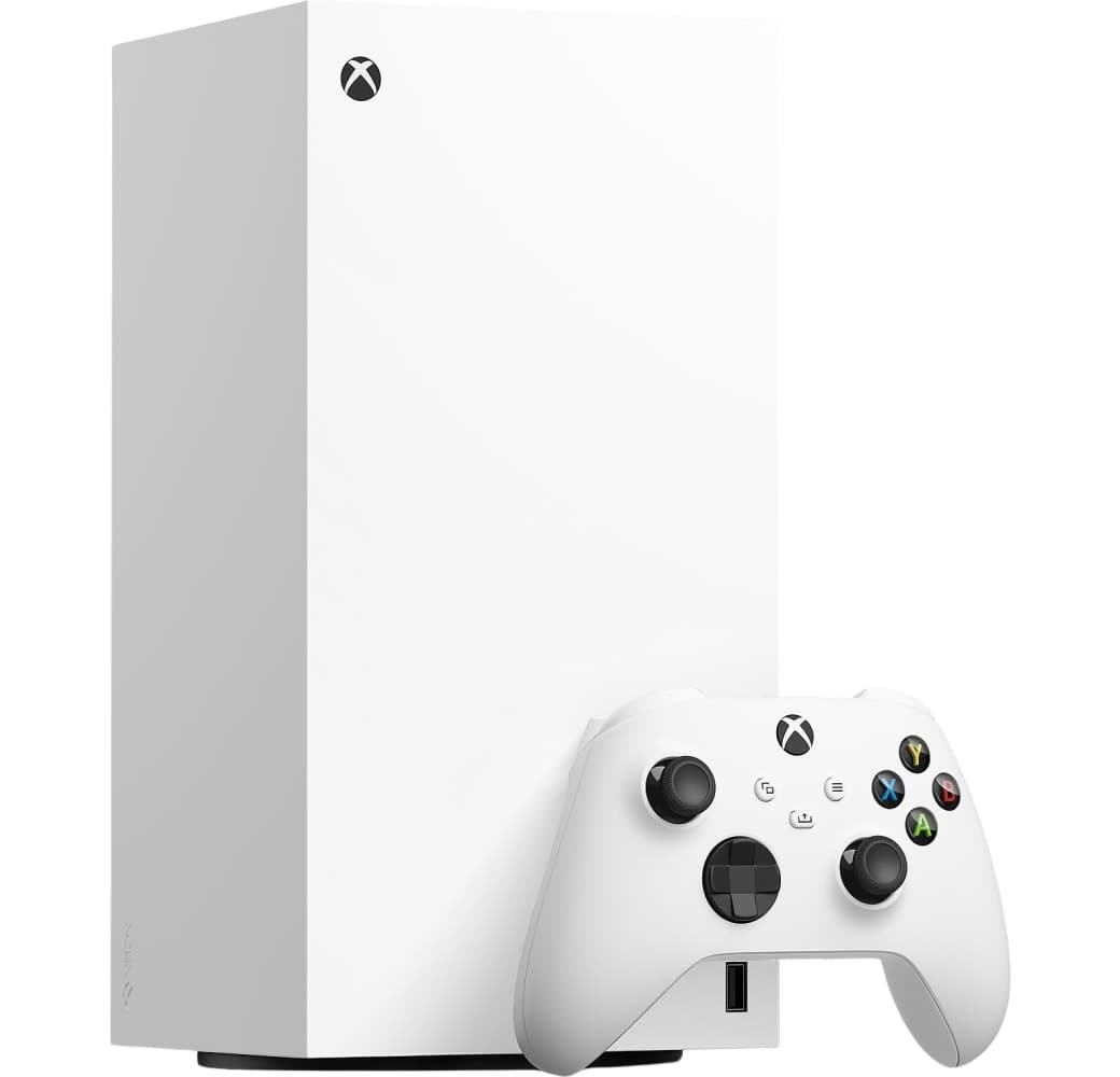 White Microsoft Xbox Series X 1TB Digital Console.2