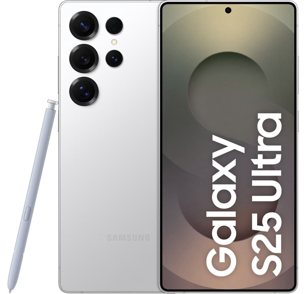 Titanium Whitesilver Samsung Galaxy S25 Ultra Smartphone - 512 GB - Dual SIM.1