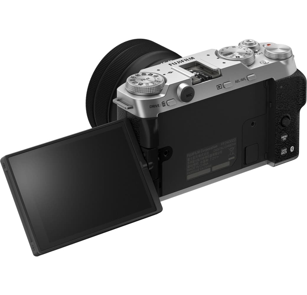 Silver Fujifilm X-M5 Camera Kit with XC15-45mm f/3.5-5.6 OIS PZ Lens.2