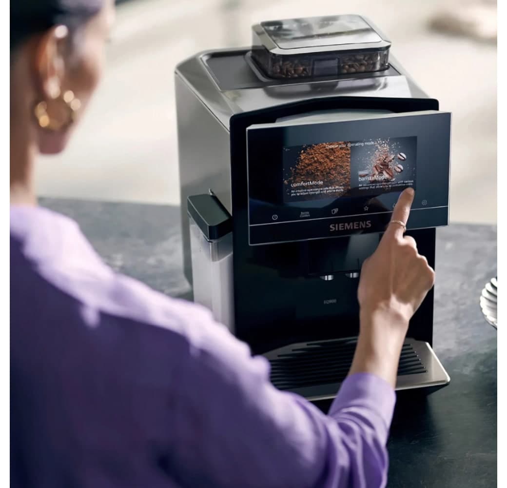 Silver Siemens EQ900 TQ903R09 Coffee Machine.3
