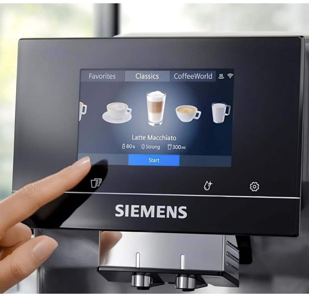 Silver Siemens EQ700 Integral TQ715R03 Coffee Machine.3
