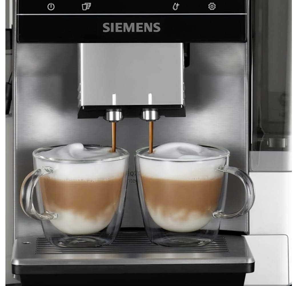 Silver Siemens EQ700 Integral TQ715R03 Coffee Machine.4