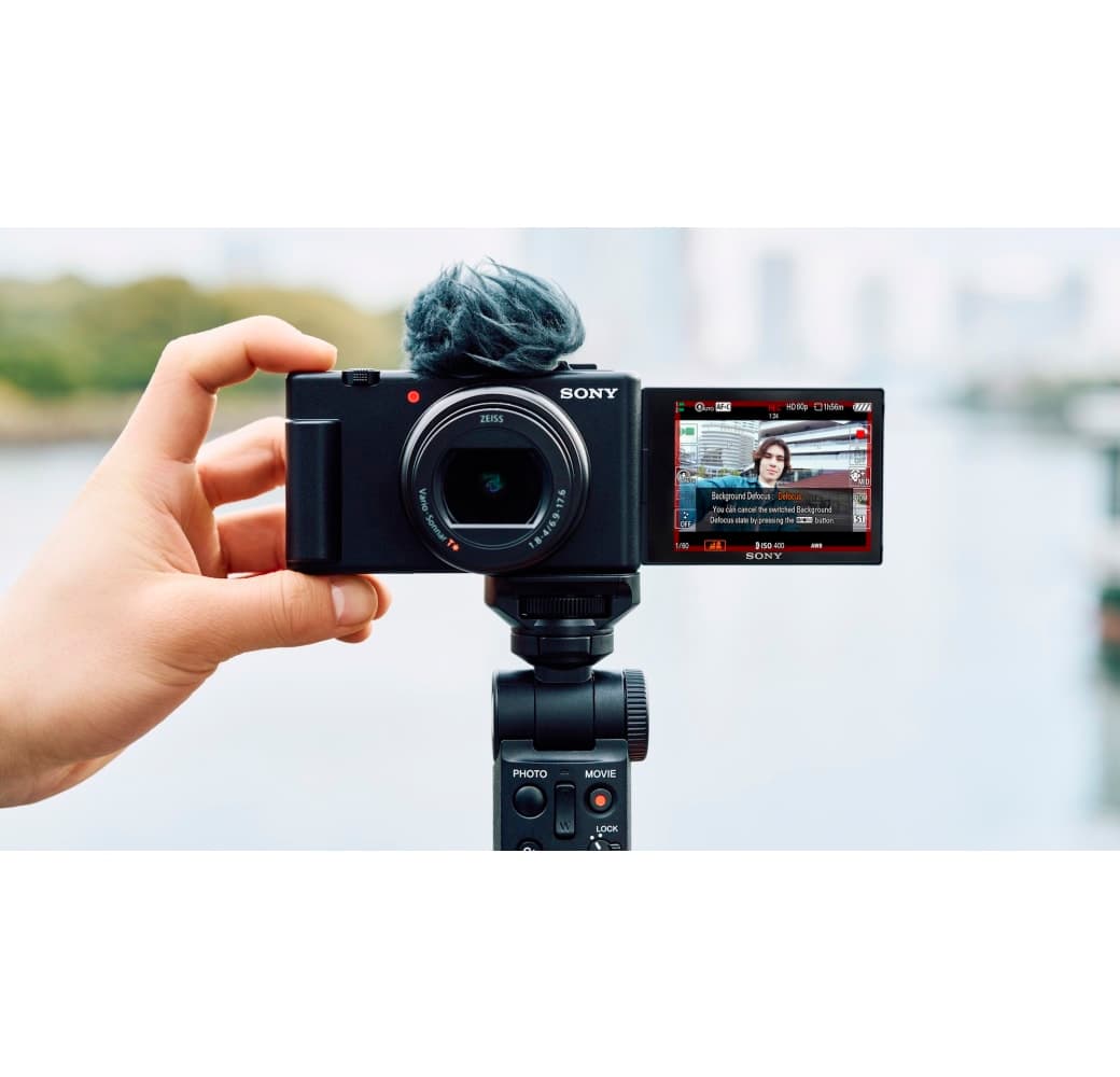 Black Sony ZV-1 Mark II Vlogging Camera.5