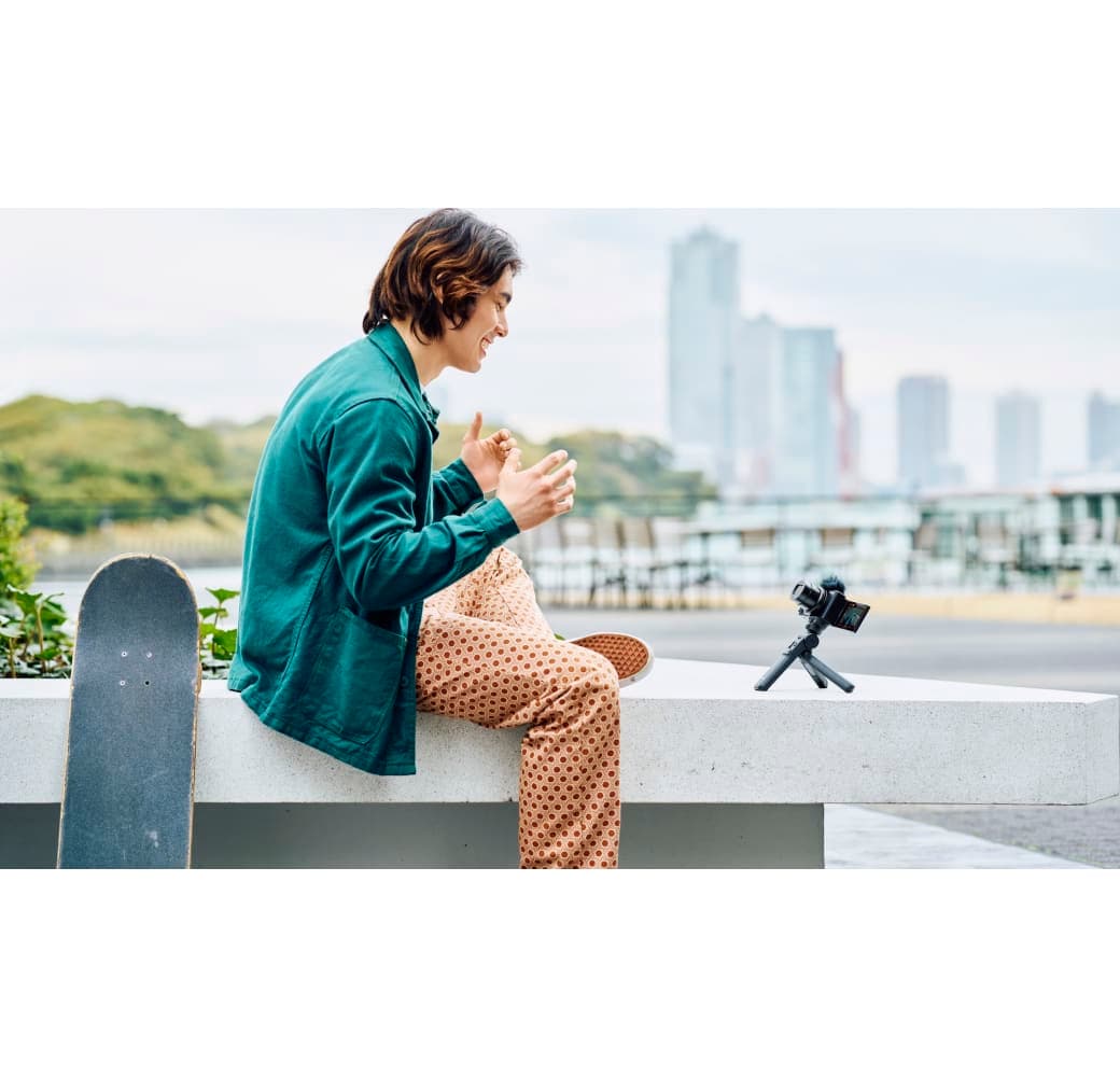 Black Sony ZV-1 Mark II Vlogging Camera.6