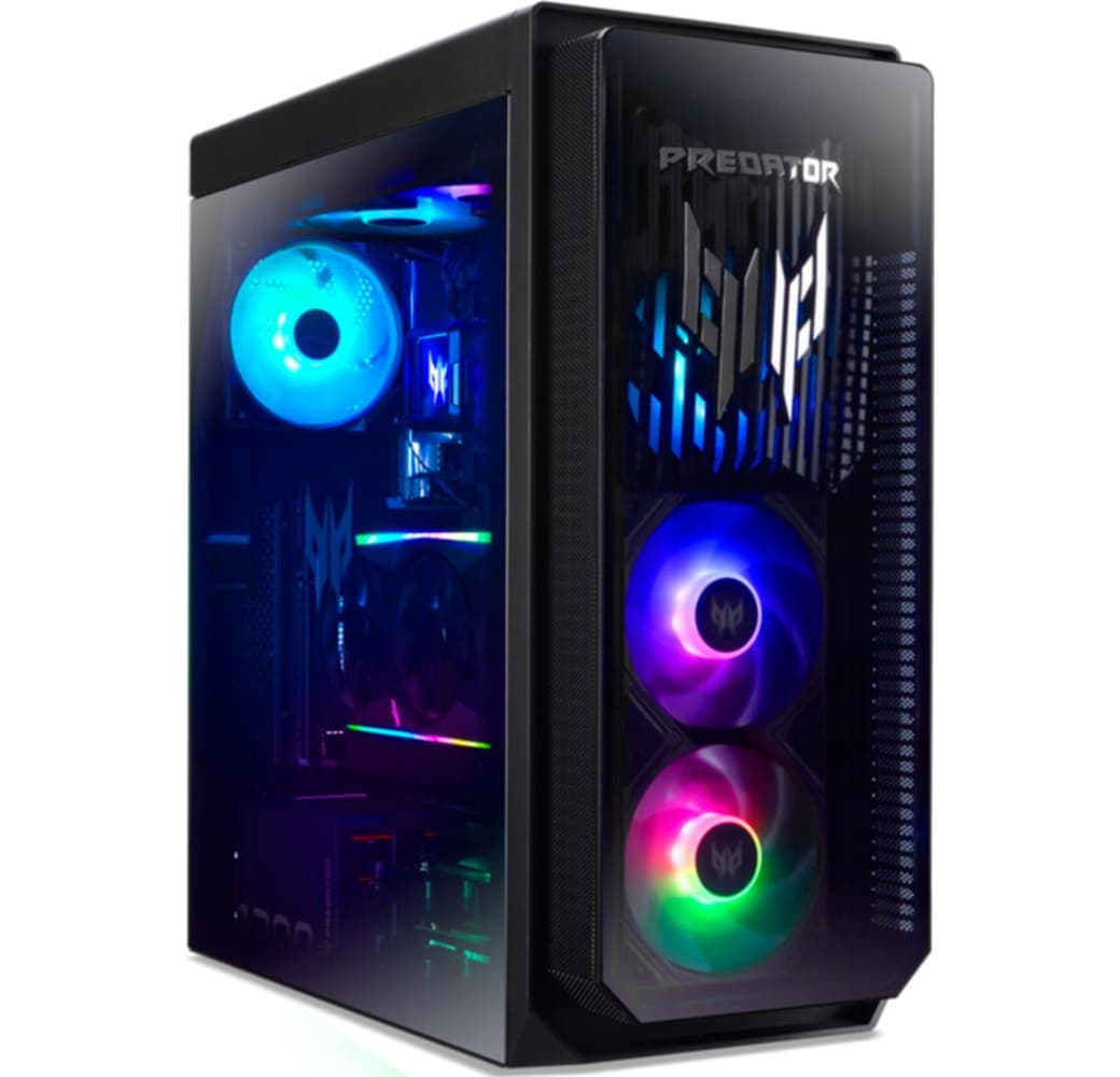 Black Acer Predator Orion 7000 (PO7-660) Gaming Desktop - Intel® Core™ Ultra 7-265F - 32GB - 2TB SSD - NVIDIA® GeForce® RTX™ 5080.1