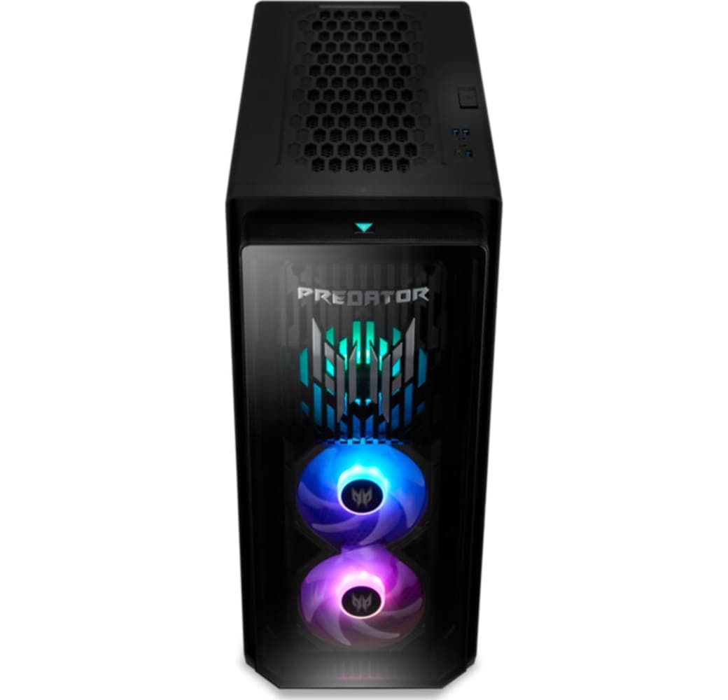 Black Acer Predator Orion 7000 (PO7-660) Gaming Desktop - Intel® Core™ Ultra 7-265F - 32GB - 2TB SSD - NVIDIA® GeForce® RTX™ 5080.3