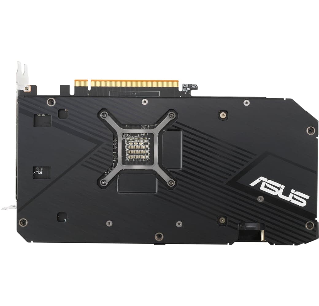Black Asus Dual Radeon™ RX 6600XT Graphics Card.3