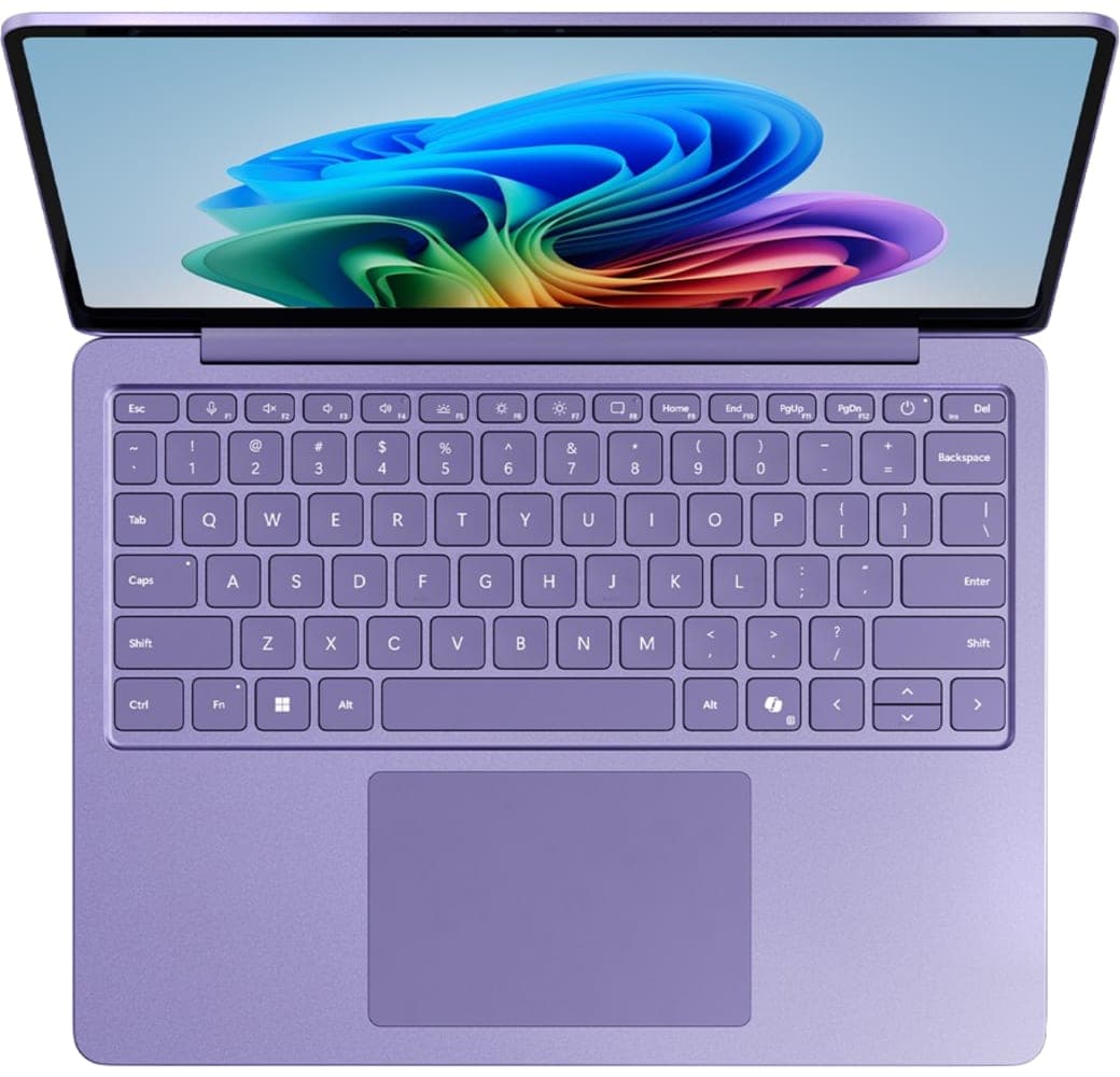 Violett Microsoft Surface Laptop 13", Copilot+ PC Laptop - 16 GB RAM - 512 GB SSD - Qualcomm® Adreno™ GPU - Deutsch (QWERTZ).3