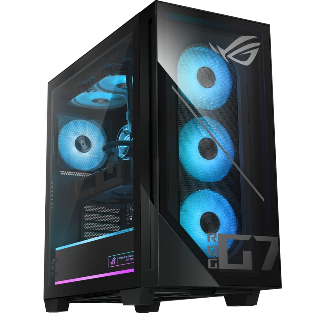 Black ASUS ASUS ROG G700TF-07265F328W Gaming Desktop - Intel® Core™ Ultra 7-265F - 32GB - 1TB SSD - NVIDIA® GeForce® RTX™ 5070.1