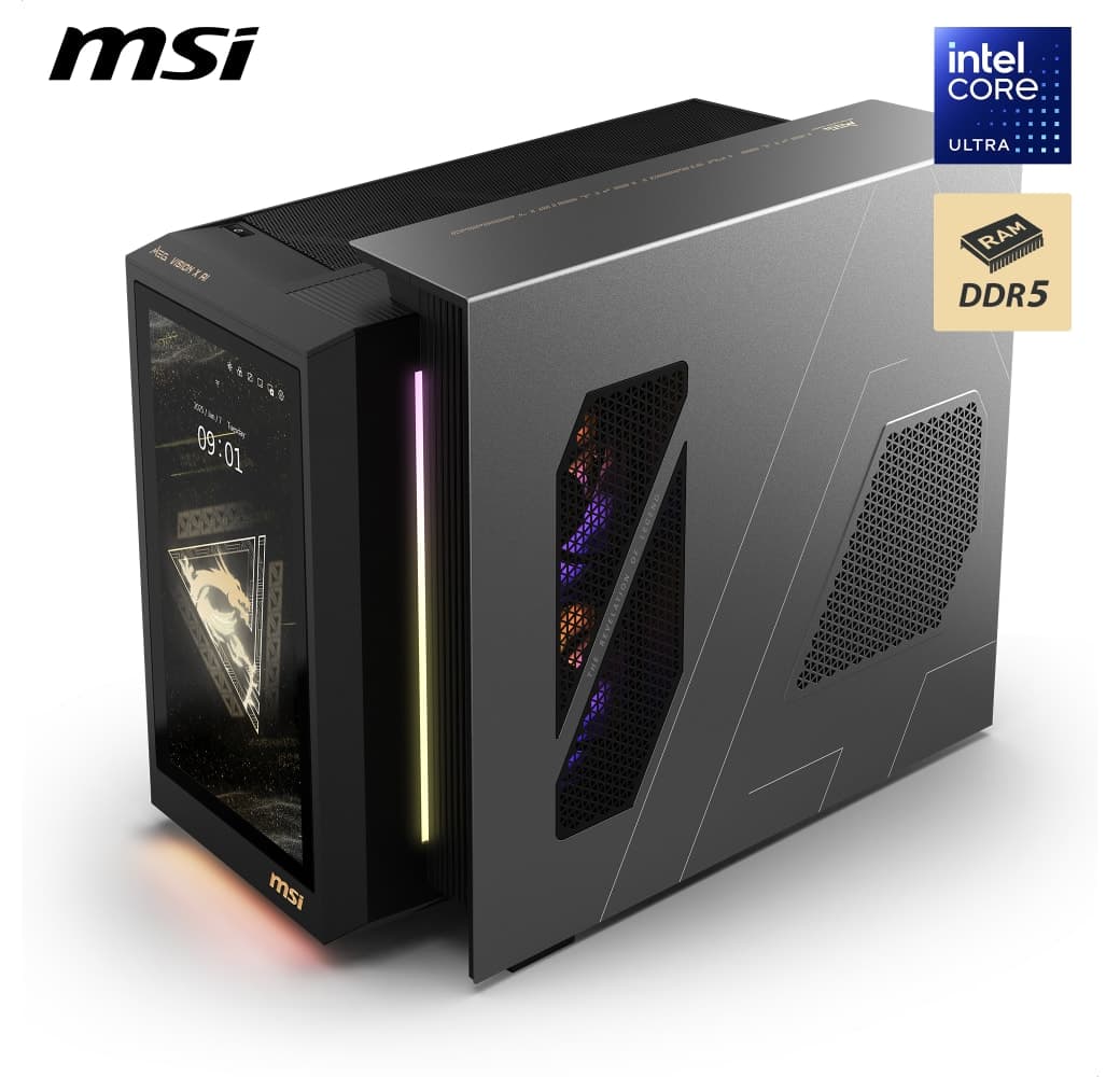 Black MSI MEG Vision X AI 2NVV7-009AT Gaming PC - Intel® Core™ Ultra 7-265K - 32GB - 2TB SSD - NVIDIA® GeForce® RTX™ 5080.5