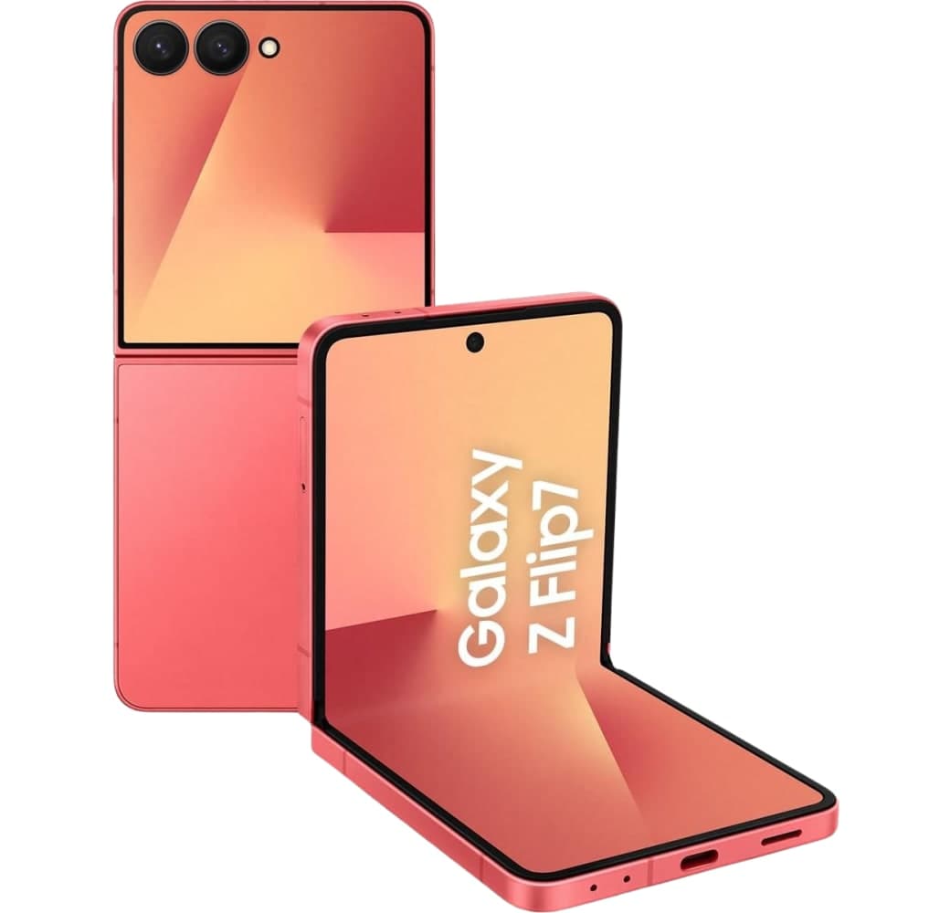 Coralred Samsung Galaxy Z Flip7 Smartphone - 512 GB - Dual SIM.1