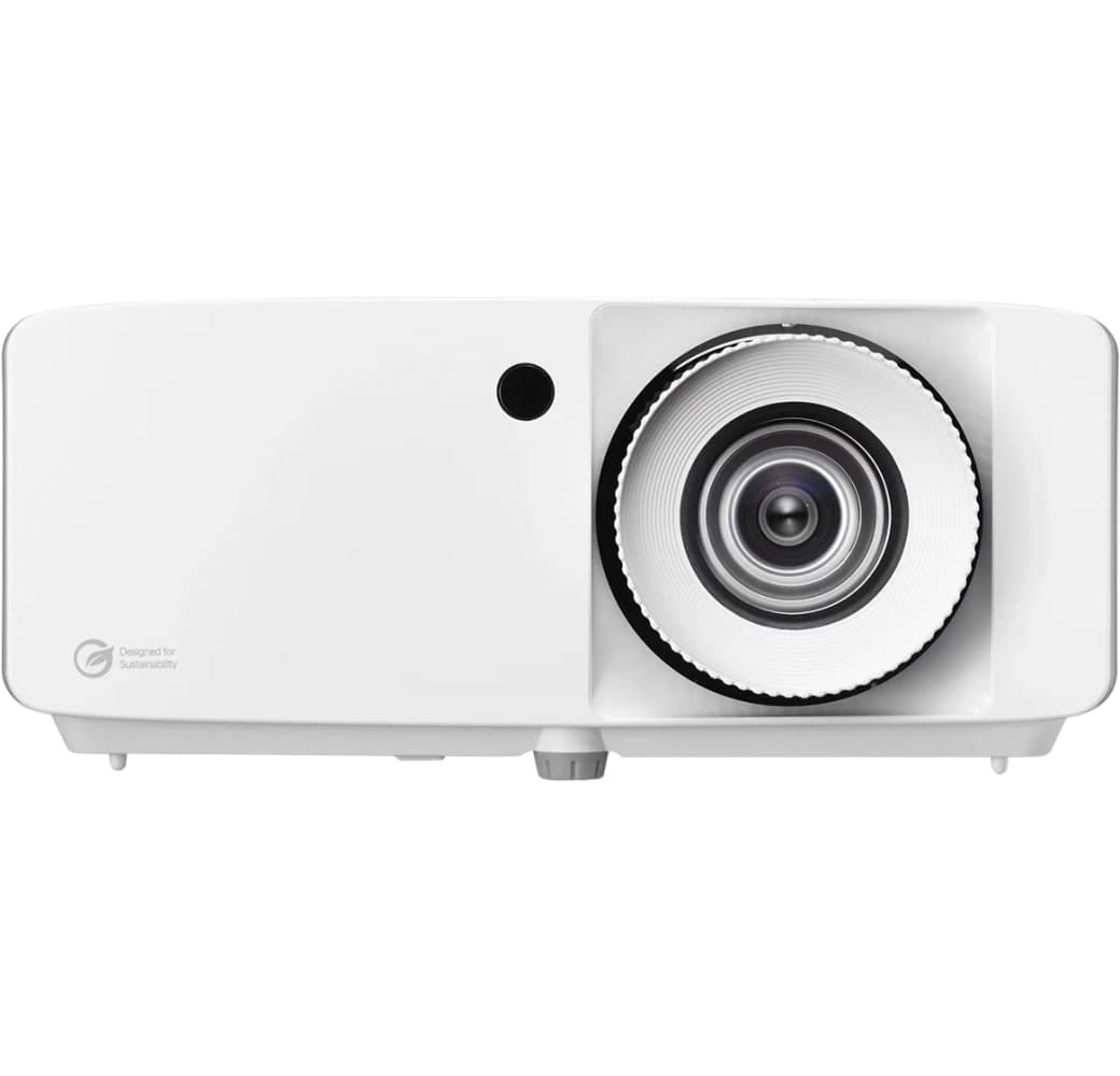 White Optoma UHZ66 Laser Projector - 4K.2