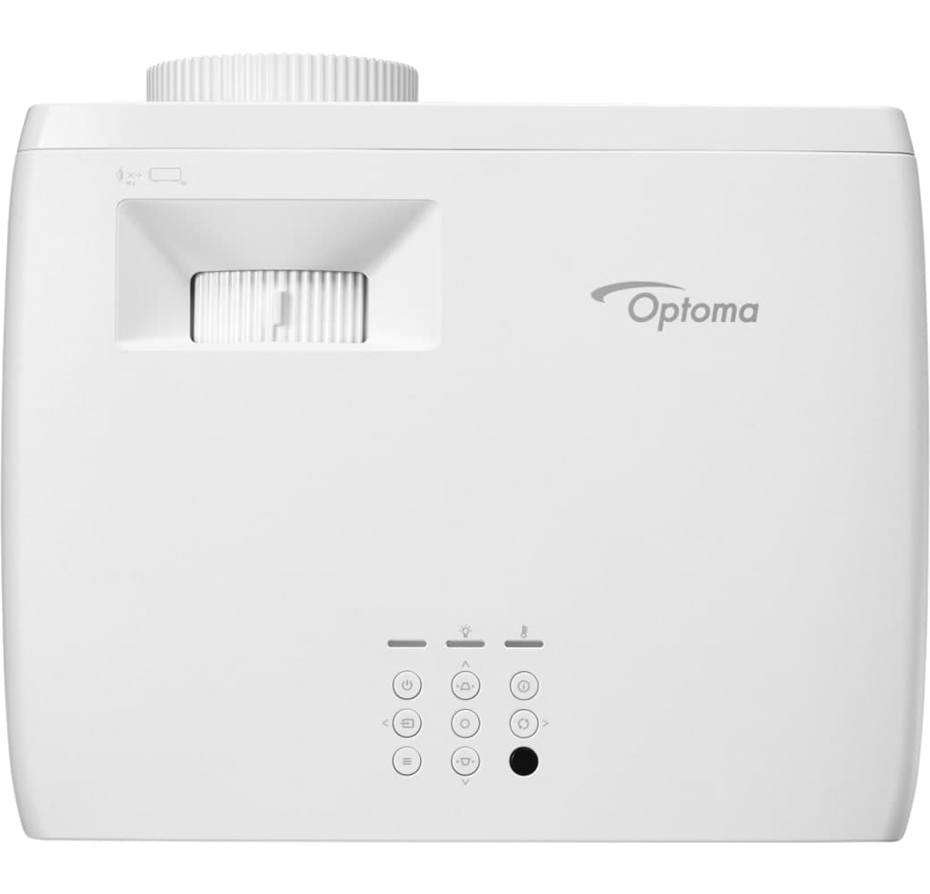 White Optoma UHZ66 Laser Projector - 4K.3