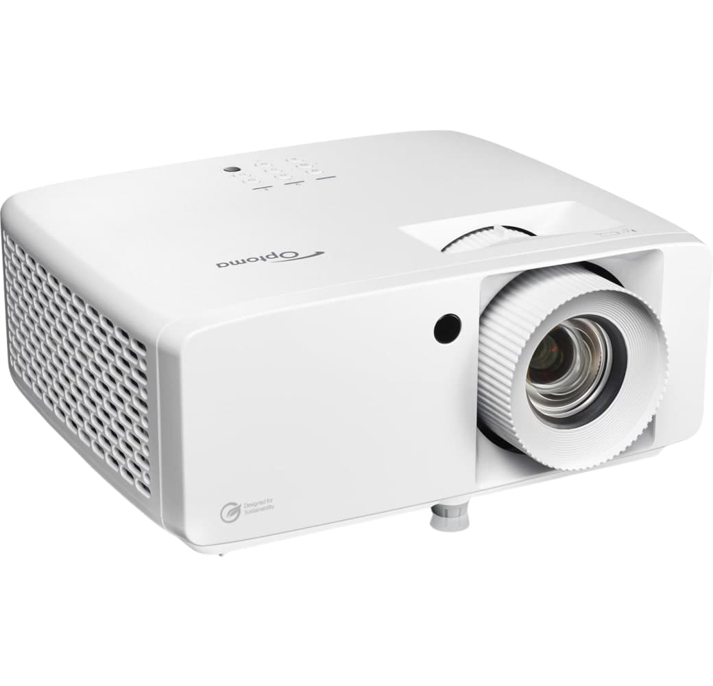 White Optoma UHZ66 Laser Projector - 4K.6
