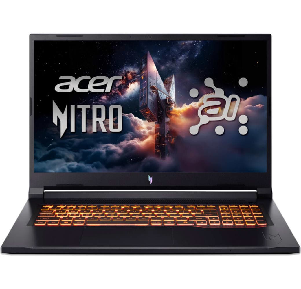 Black Acer Nitro V17 AI ANV17-41-R8PP Gaming Laptop - AMD Ryzen™ 7 260 - 32GB - 1TB SSD - NVIDIA® GeForce® RTX™ 5060.1