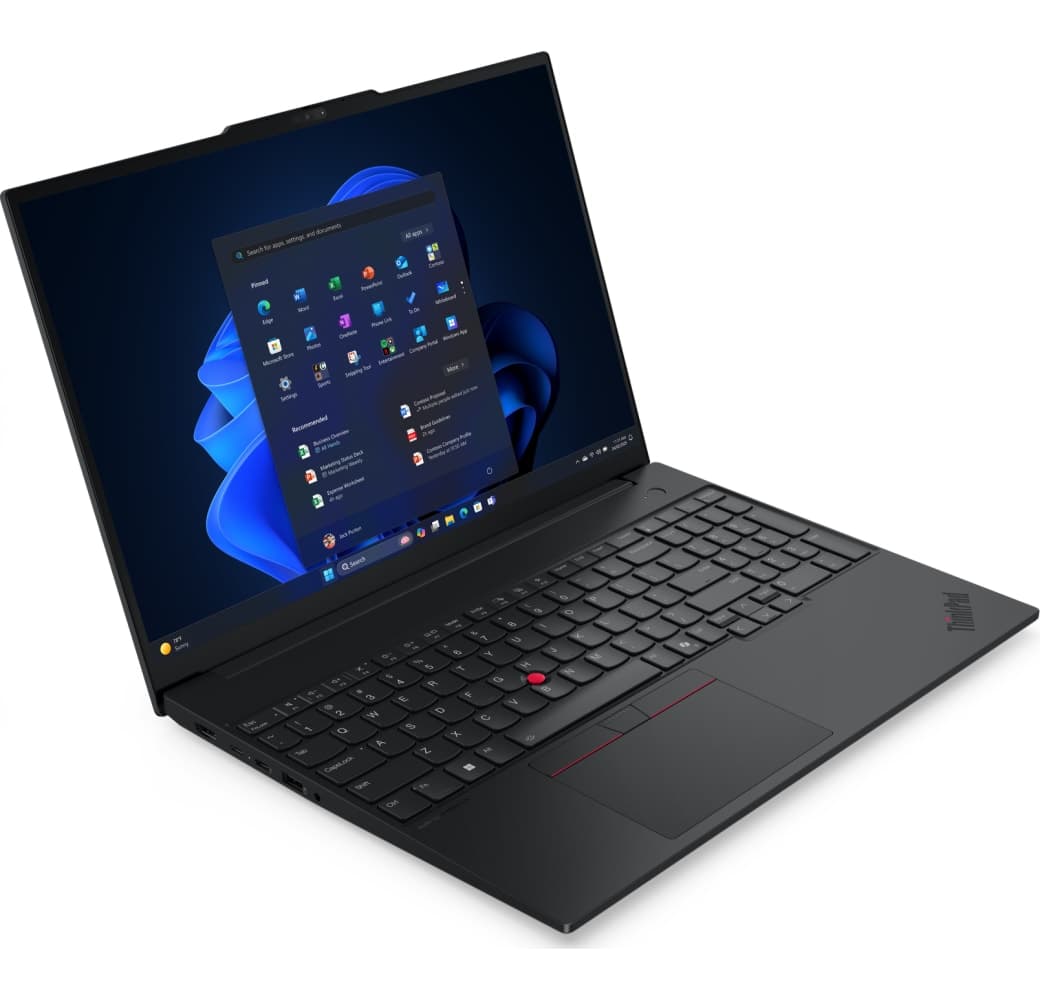 Black Lenovo ThinkPad E16 G3 Laptop - Intel® Core™ Ultra 7-255H - 16GB - 512GB SSD - Intel® Intel Arc Graphics.3