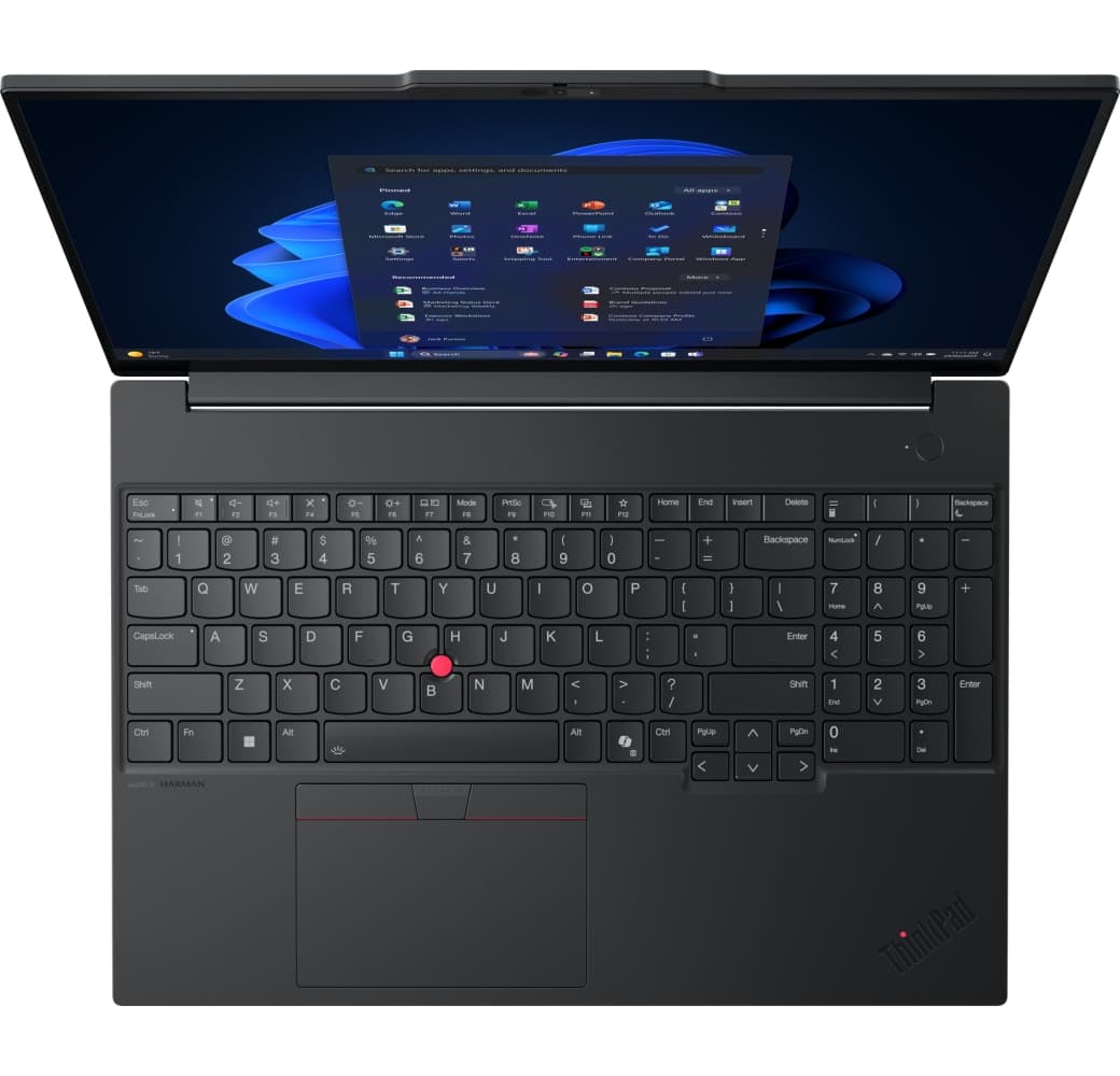Black Lenovo ThinkPad E16 G3 Laptop - Intel® Core™ Ultra 7-255H - 16GB - 512GB SSD - Intel® Intel Arc Graphics.4