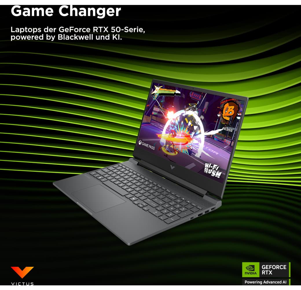 Silver HP Victus 15-fa2073ng Gaming Laptop - Intel® Core™ i7-13620H - 16GB - 1TB SSD - NVIDIA® GeForce® RTX™ 5060.3