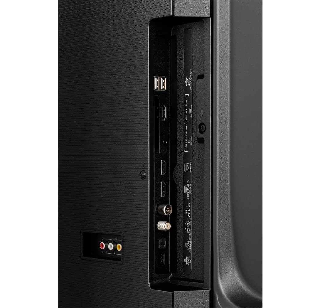Black Hisense 55E77NQ - TV 55" QLED 4K.7