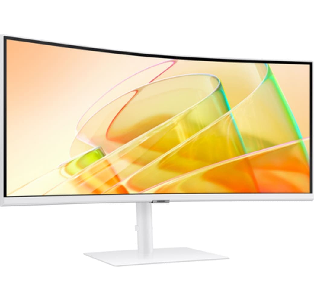 White Samsung - 34" ViewFinity S6 S34C650TAU CURVED (34") LS34C650TAUXEN.3