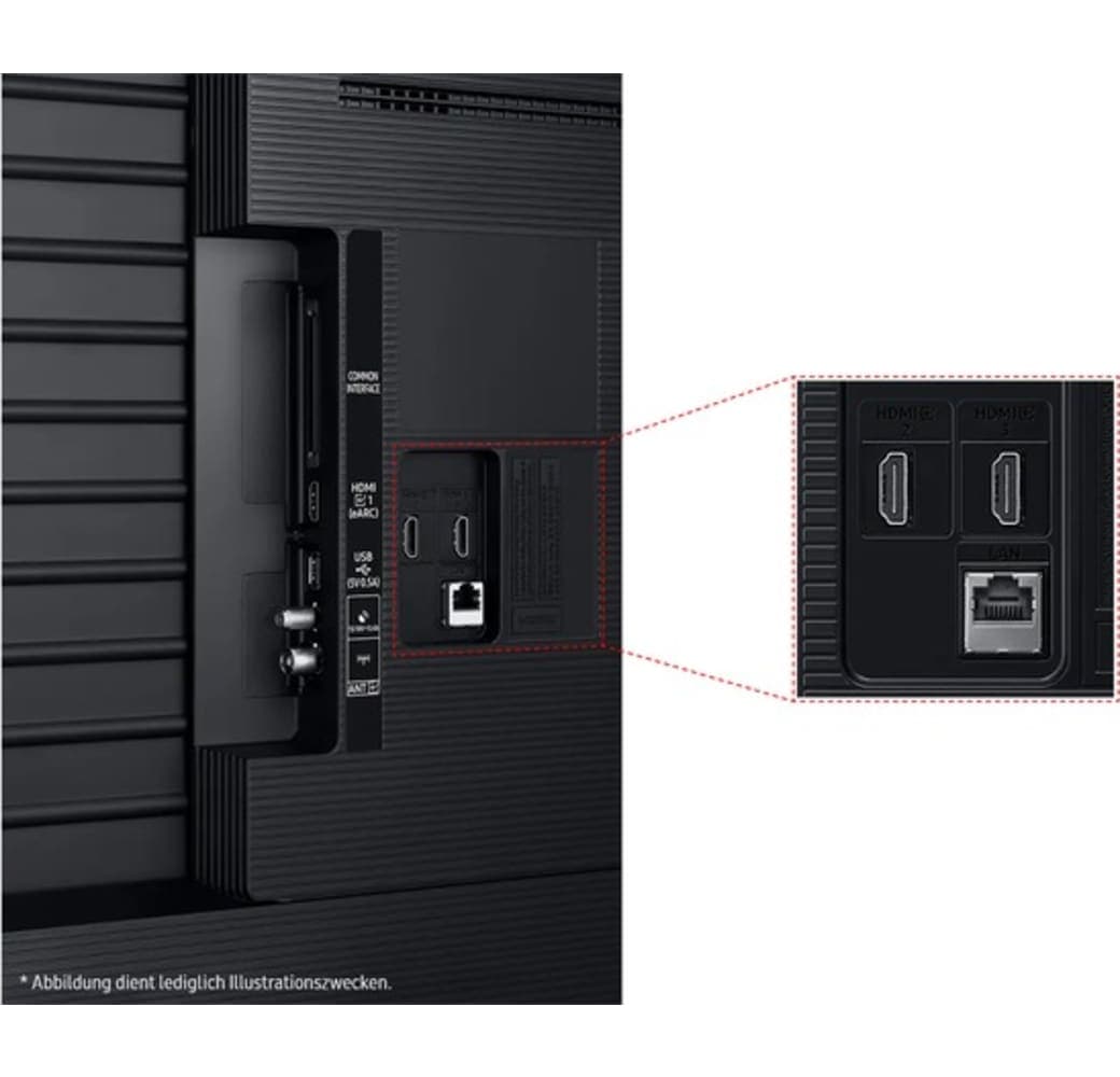 Black Samsung GU55U7079FUXZG - TV 55" UHD 4K.5