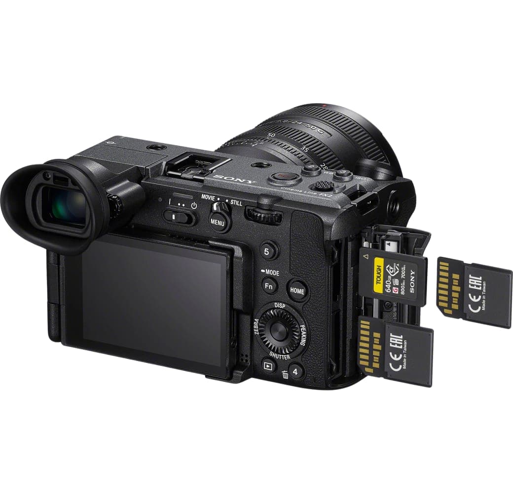 Gray Sony Alpha FX2 + XLR cinema Camera.9