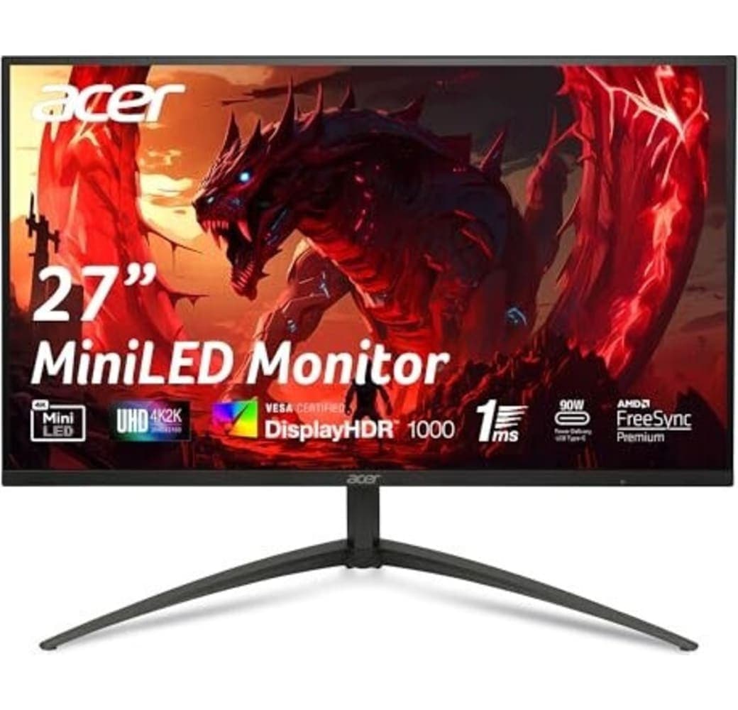 Black Acer - 27" Nitro XV275KP5biipruzx (27") MiniLED UM.HX5EE.501.1