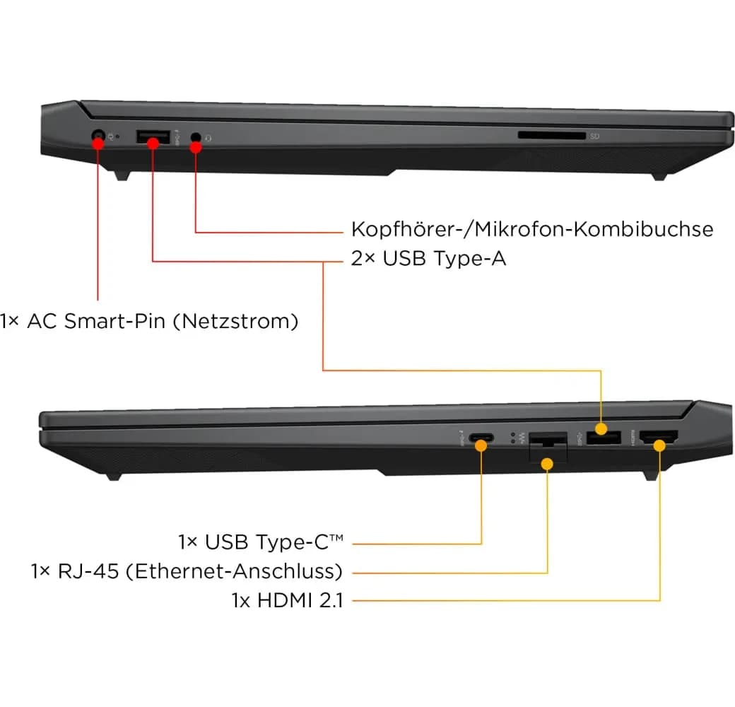 Mica Silver HP Victus 15-fb3073ng Copilot+ PC Gaming Laptop - AMD Ryzen™ 7 350 - 16GB - 1TB SSD - NVIDIA® GeForce® RTX™ 5060.4