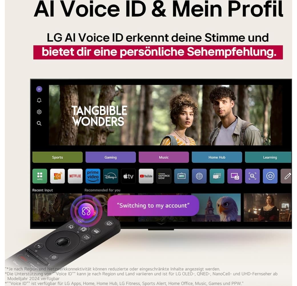 Black TV LG OLED65B59LA.AEUD.9