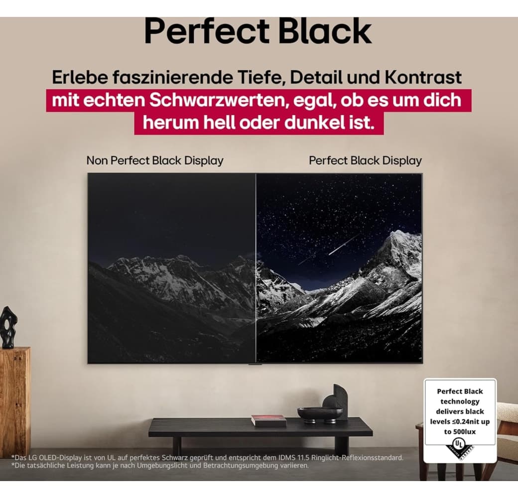 Black TV LG OLED65C5ELB.AEUD.9