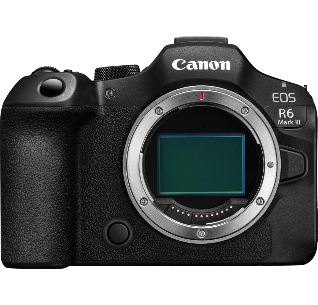 Black Canon EOS R6 Mark III Mirrorless Camera Body.1