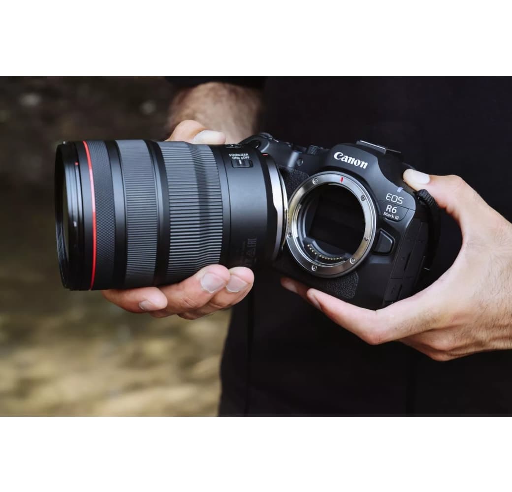 Black Canon EOS R6 Mark III Mirrorless Camera Body.11