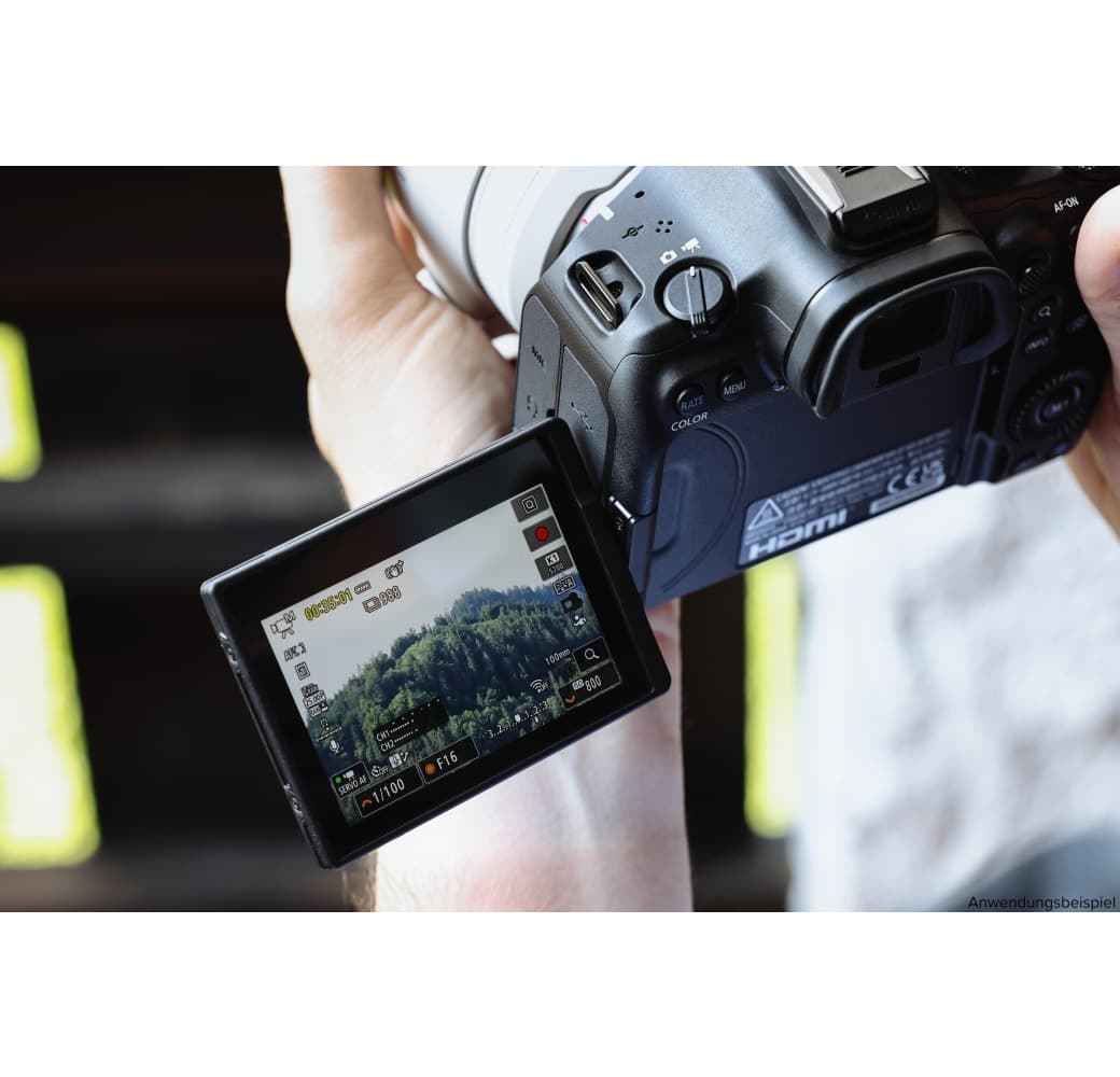 Black Canon EOS R6 Mark III Kit - Full-Frame Mirrorless Camera + RF 24-105mm F4-7.1 IS STM.10