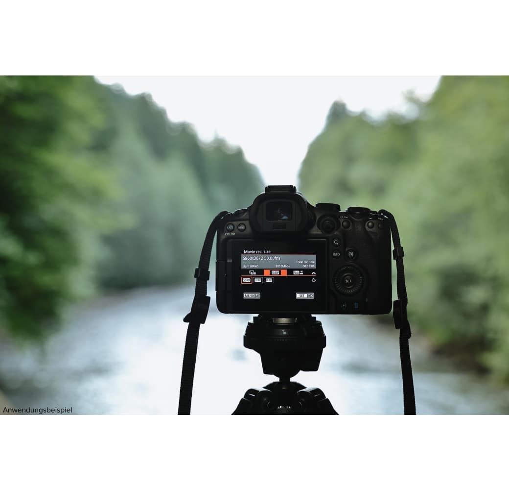 Black Canon EOS R6 Mark III Kit - Full-Frame Mirrorless Camera + RF 24-105mm F4-7.1 IS STM.16