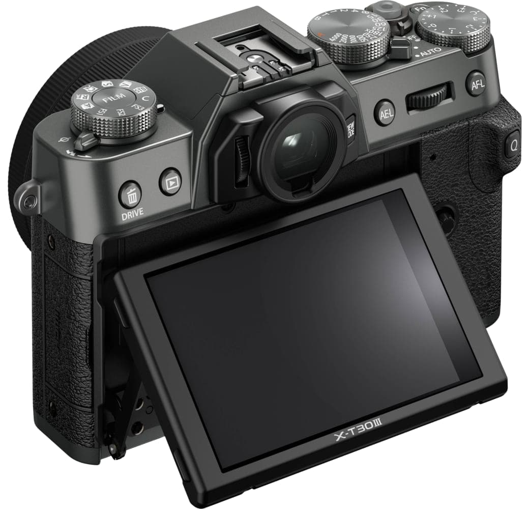 Holzkohle FUJI X-T30 III Systemkamera Kit - inkl. XC 13-33mm f/3.5-6.3 OIS Objektiv.3