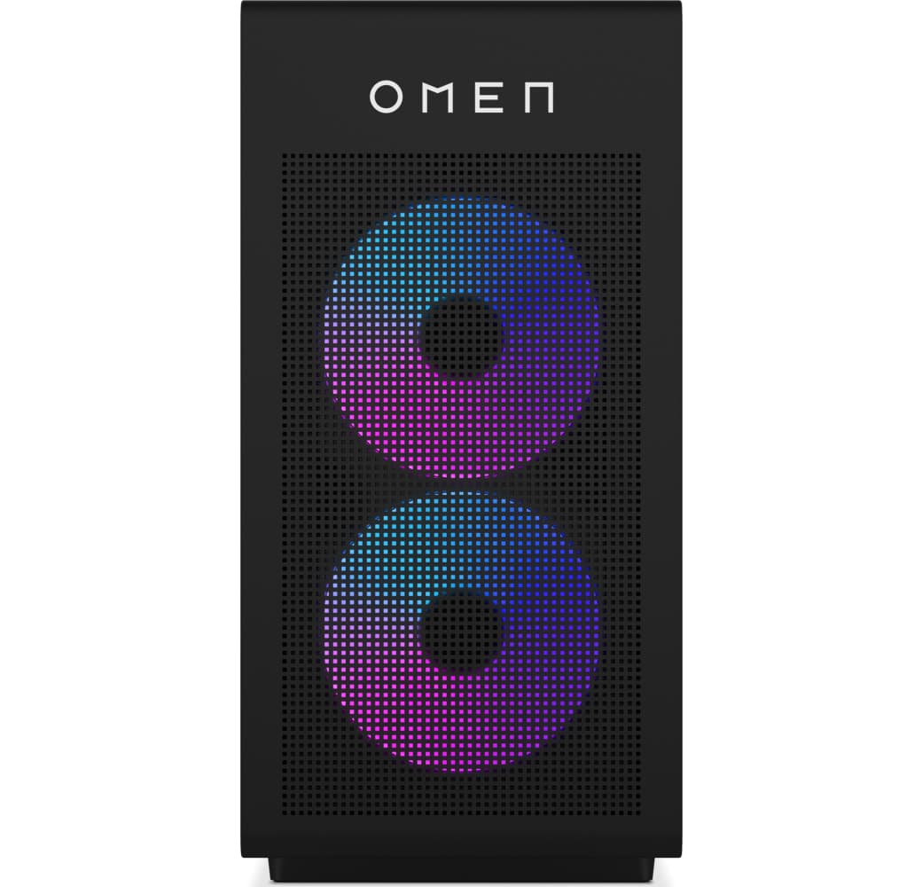 Zwart HP OMEN 35L GT16-1072ng Gaming Desktop - AMD Ryzen™ 7 9800X3D - 32GB - 1TB SSD - NVIDIA® GeForce® RTX™ 5070 Ti.1