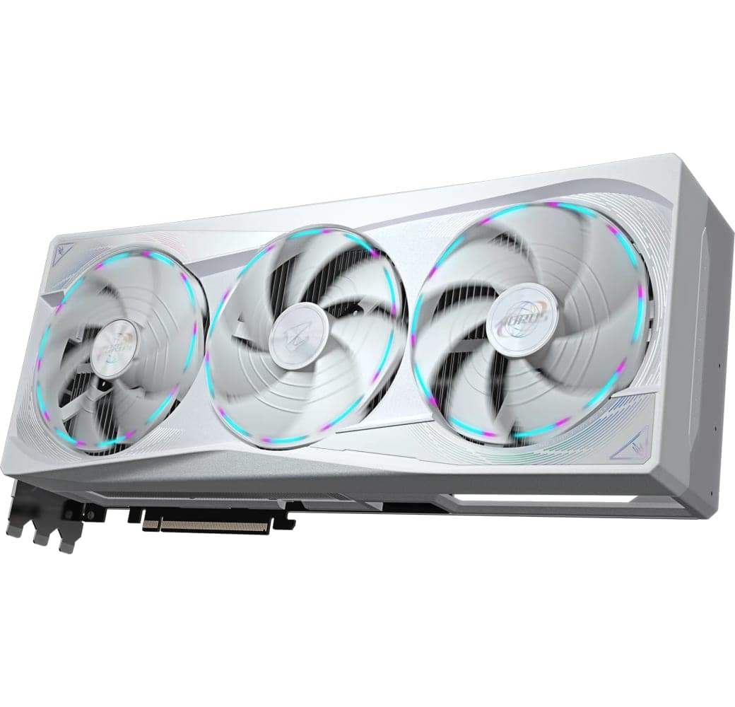 Black Gigabyte GeForce RTX 5090 AORUS Stealth ICE 32GB GDDR7 grafische kaart.4